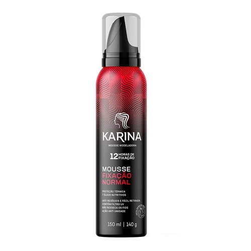 Mousse Karina Fixacao Normal 150Ml