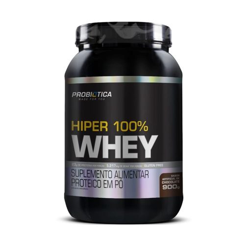 Hiper 100% Whey Pote 900G Chocolate V01