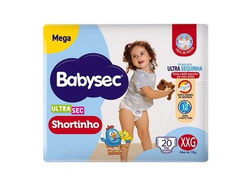 Fr Babysec Shortinho Ultra Mega Xxg 20