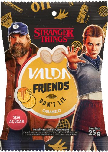Valda F Stranger Caramelo 25G-Demais Prod