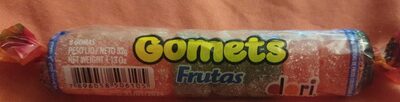 Bala De Goma Gomets Frutas Sortidas