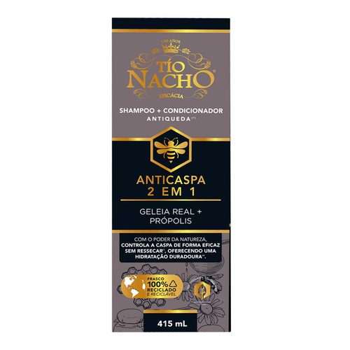 Tio Nacho 2 Em 1 Anticaspa 415Ml