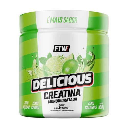 Creatina Delicious Limao 500G Ftw