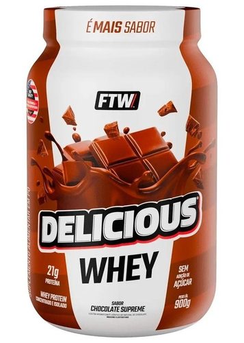 Whey Delicious Pote Chocolate Supreme 900G Ftw