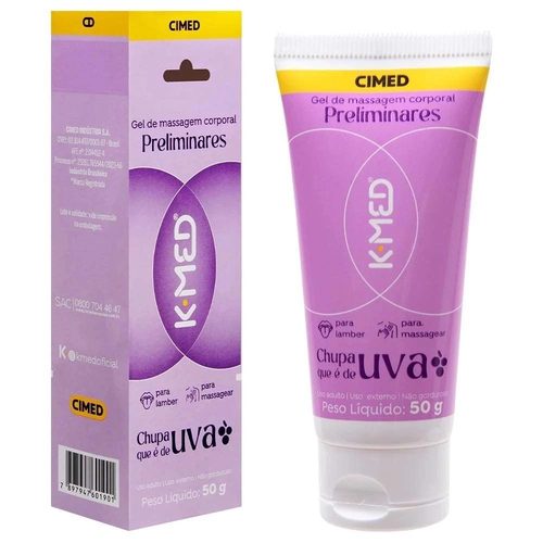 K-Med Prel Gel Bg 50G Chupa Que E De Uva