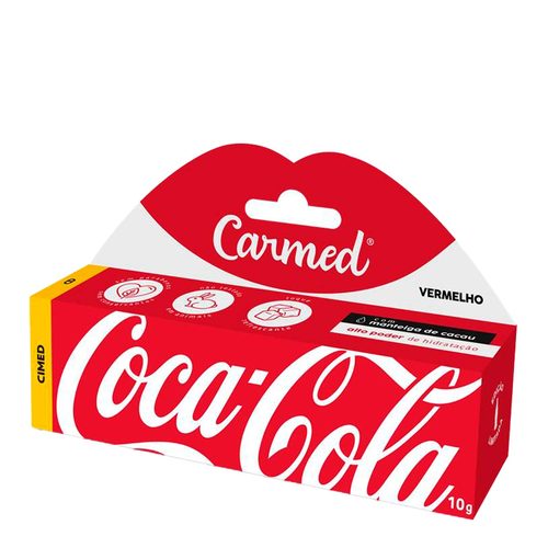 Carmed Hid Lab Bg 10G Coca Cola Vermelho