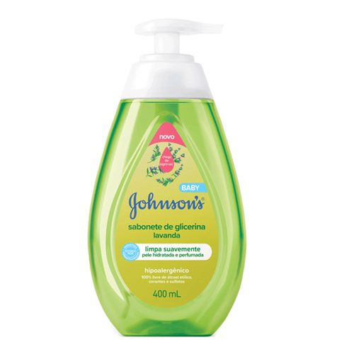 Sab J&J Baby Liq Lavanda 400Ml