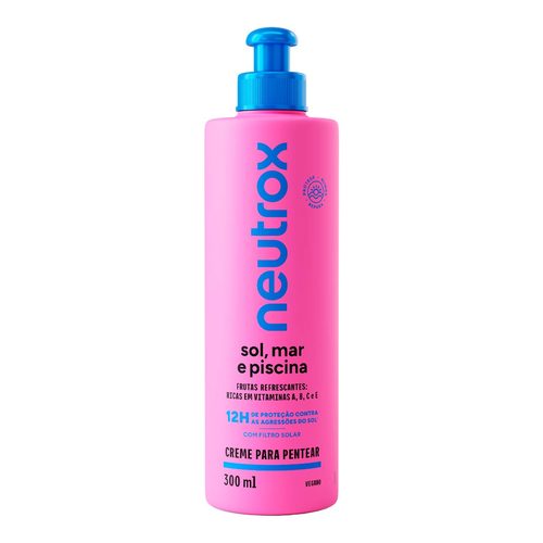 Creme P/ Pentear Neutrox Sol Mar E Piscina 300Ml