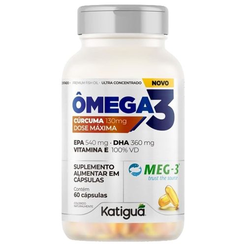 Omega 3 Katigua Conc Meg3+Curcuma 60Caps Katigua