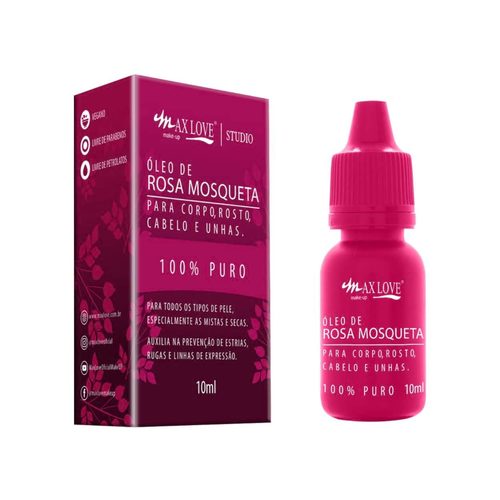 Oleo Rosa Mosqueta 100% Puro Essencial Natural 10Ml