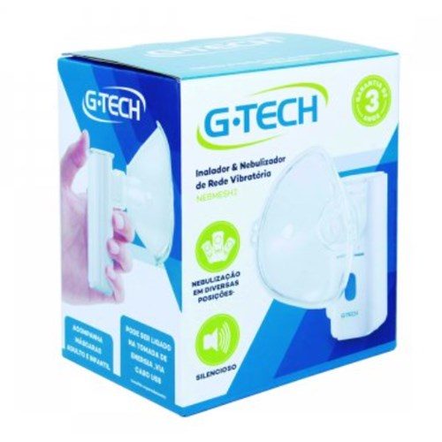 Nebulizador G-Tech Rede Vibratoria Nebmesh 2