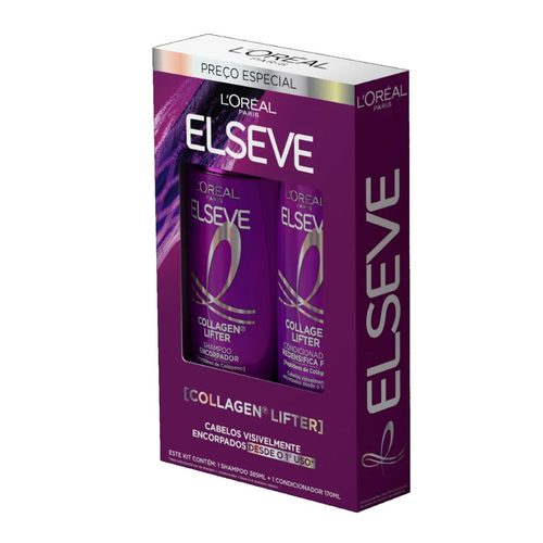 Kit Elseve Colag Sh 385Ml+Cd 170Ml