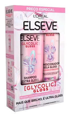 Kit Elseve Glyco Sh375Ml+Cd170Ml