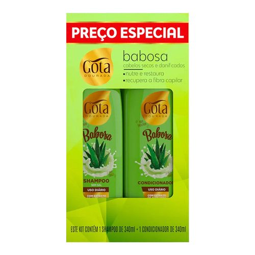 Kit Gota Dour Babosa 1Sh+1Cond 340Ml