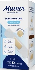 Curativo Transparente 10 Und Missner