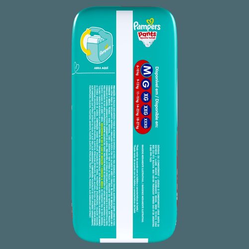 Pampers Pants Ajuste Total M C/ 30