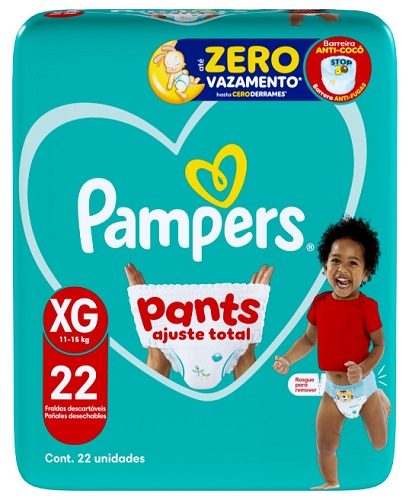 Pampers Pants Ajuste Total Xg C /22