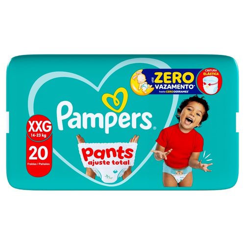 Pampers Pants Ajuste Total Xxg C/ 20
