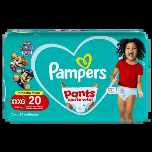 Pampers Pants Ajuste Total Xxxg C/ 20