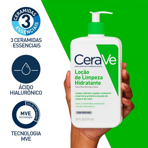 Cerave Loc Limpeza Hidratante 473Ml P