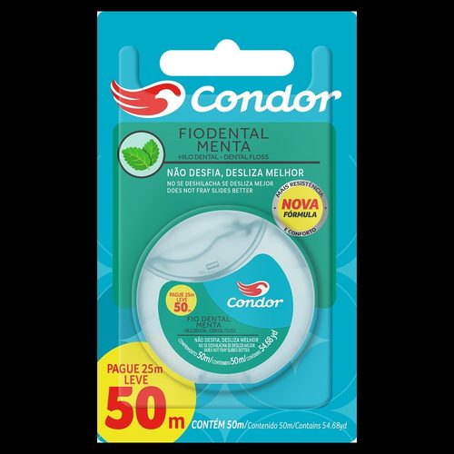 Fio Dent Condor Menta L50P25