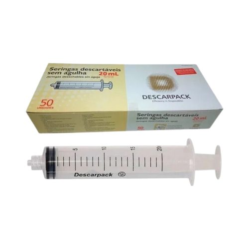 Seringa 20Ml B Llock S/Ag