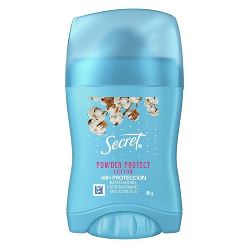 Desod Barra Secret Cotton 45G
