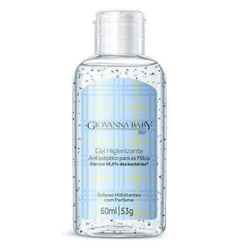 Alcool Gel Gioovanna Baby Azul 60Ml