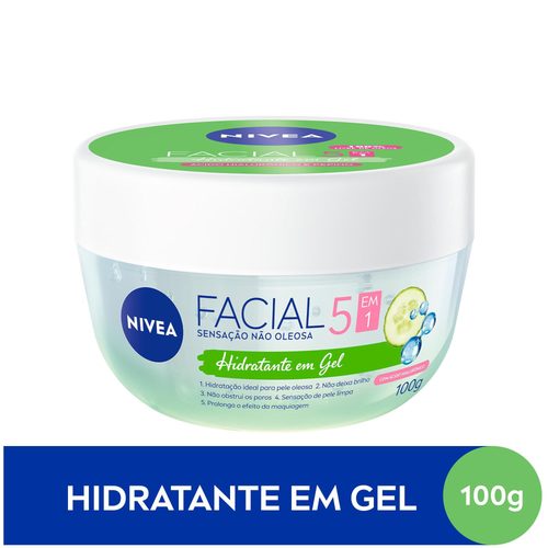 Cr Nivea Fac Hidratante Gel 100G