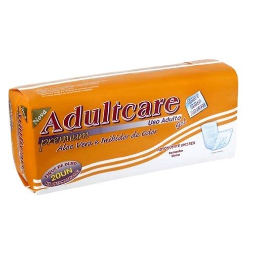 Abs Geriat Adultcare C/20 Laranja