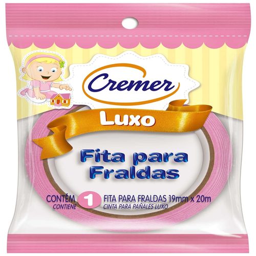Fita Fralda Cremer Rosa