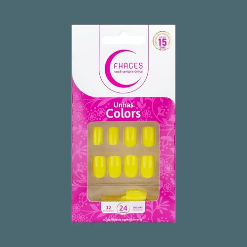 Unhas Fhaces Colors C/24 Citrus