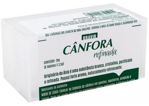 Bendita Canfora Tablete Estojo 8X3,5G