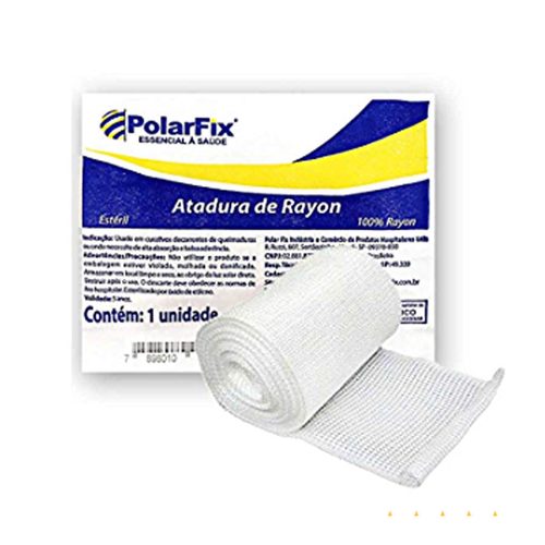 Atadura Rayon Esteril 7,5X5 Polarfix