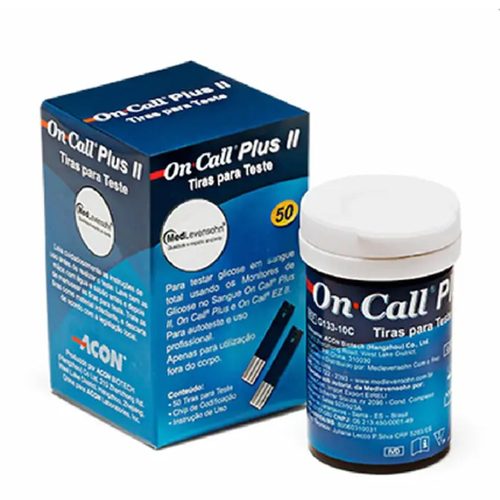 Tiras Reagentes On Call Plus Ii C/50