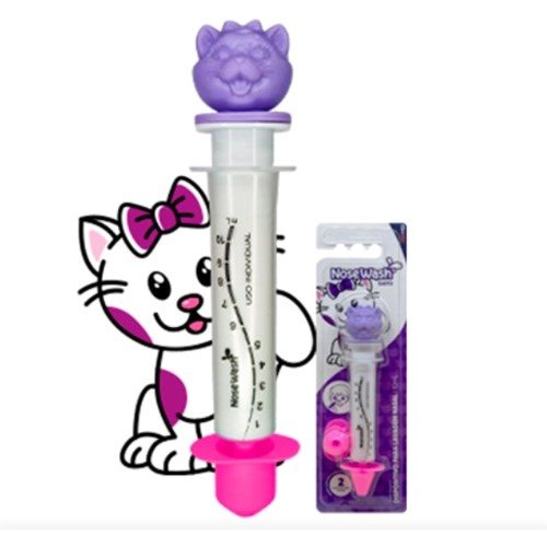 Dispositivo Nosewash P/ Lavagem Nasal 10Ml - Gato