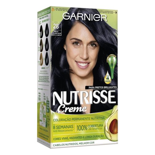 Tint Nutrisse Preto Azulado Acai-Demais Prod