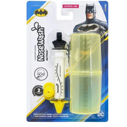 Dispositivo Lav. Nasal 10Ml Batman - Nosewash
