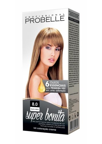 T Super Bonita 8.0 Louro Claro
