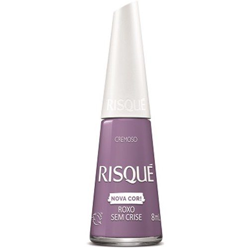 Esmalte Risque Crem Roxo Sem Crise 8Ml Cl