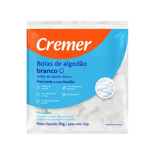 Algodao Cremer Bolas 50G