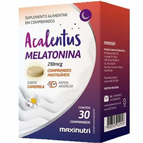 Melatonina (Acalentus) C/120 Comp Orod