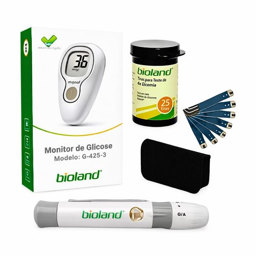 Diagnostic.Kit Glicose Bioland Completo G425-3