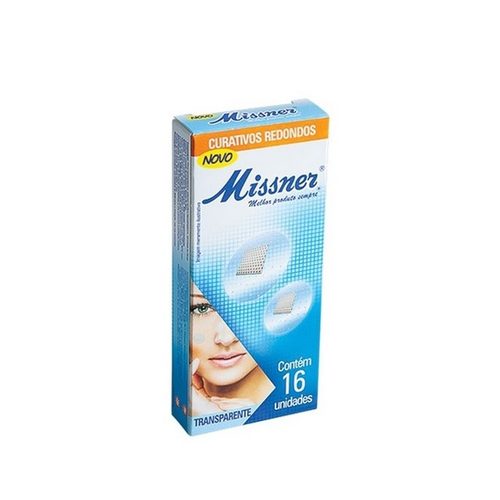 Curat Hipoalerg.Transp. C/16 Flexivel Redondo Missner
