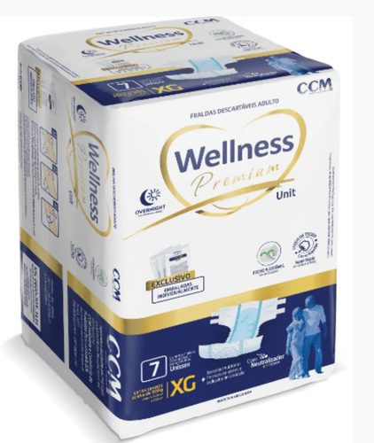 Fralda Geriatrica Wellness Pants Jumbo P/M 16