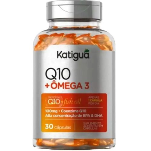 Q10+ Omega 3 100Mg 30Cps Katigua