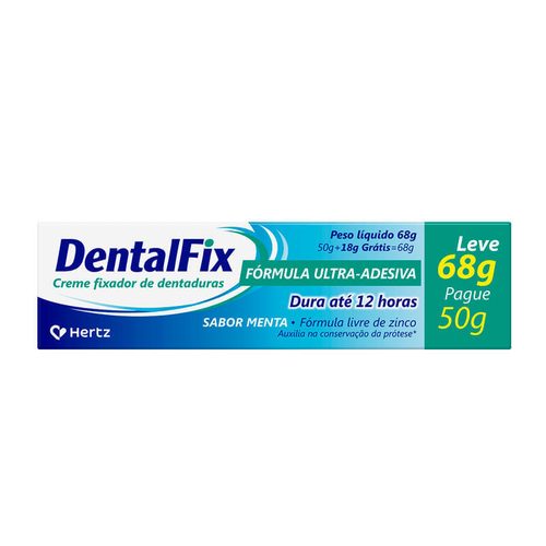 Kit Dentalfix Sabor Menta 2X68G
