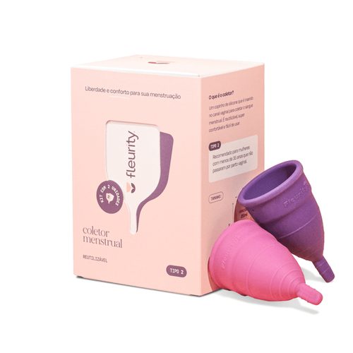 Coletor Menstrual Fleurit T2C2