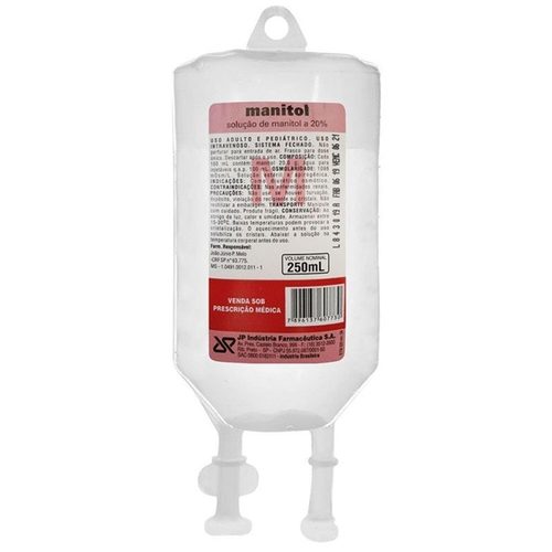 Sol Jp Frasco Manitol 20% 250Ml