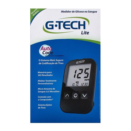 Kit Glicemia G-Tech Lite